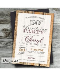 Birthday Invitation | Design 28