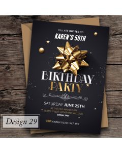 Birthday Invitation | Design 29
