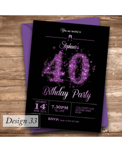 Birthday Invitation | Design 33