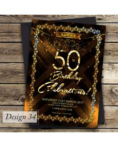 Birthday Invitation | Design 34