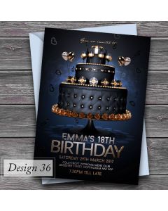 Birthday Invitation | Design 36