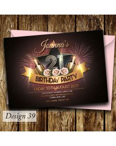 Birthday Invitation | Design 39