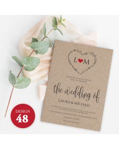 Wedding Invitation | Design 48