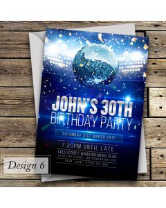 Birthday Invitation | Design 6